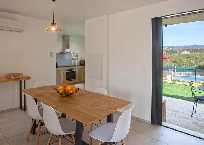 Appartement Tramontana Au Calme à 7 Min Des Plages Piscine Partagée Chauffée Bbq