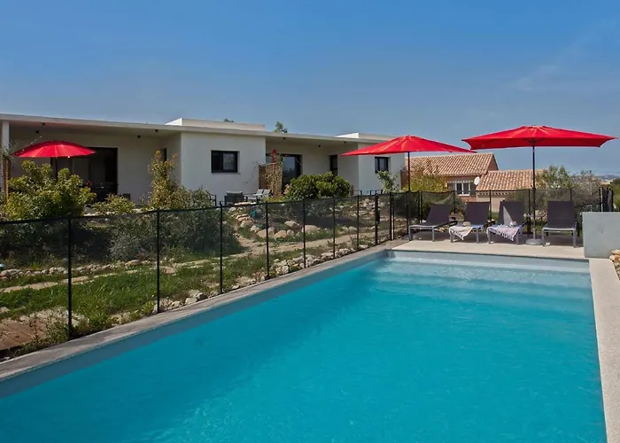 Tramontana Au Calme à 7 Min Des Plages Piscine Partagée Chauffée Bbq Calenzana